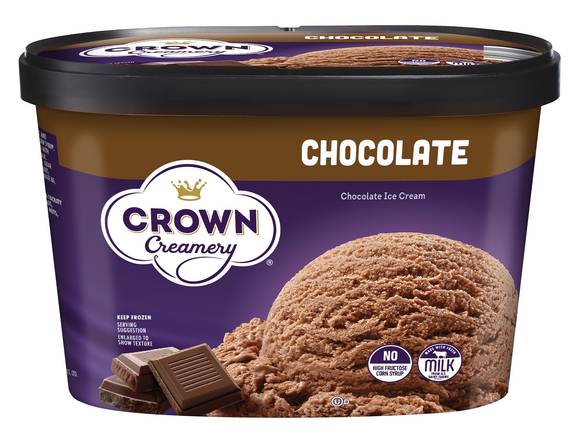Crown Creamery Chocolate Ice Cream