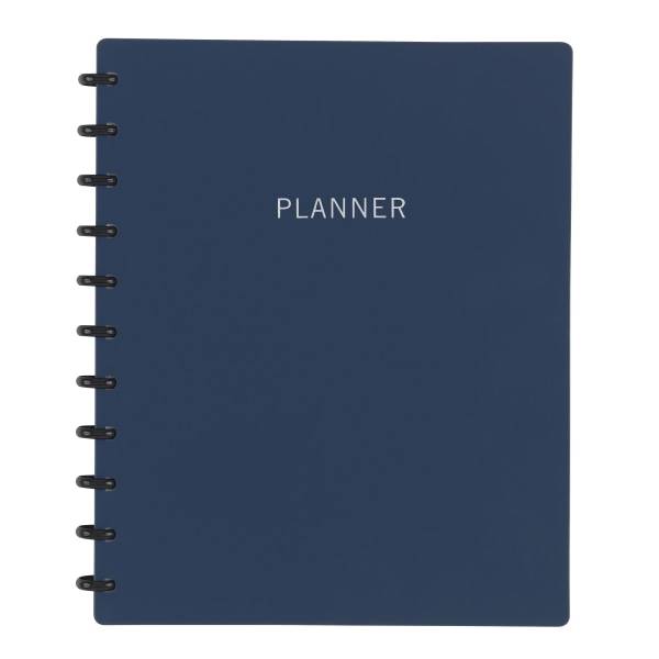 Tul Discbound Letter Size Navy Monthly Planner Starter Set