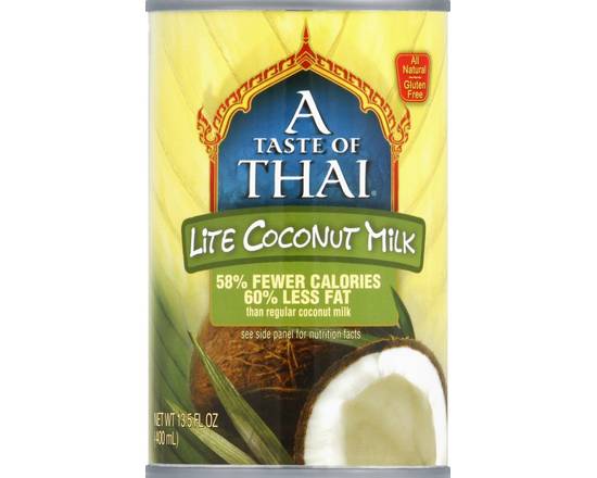 A Taste of Thai · Lite Coconut Milk (13.5 fl oz)