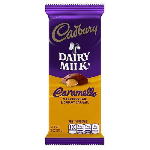 Cadbury Dairy Milk Caramello Bar Caramel - 4.0 oz
