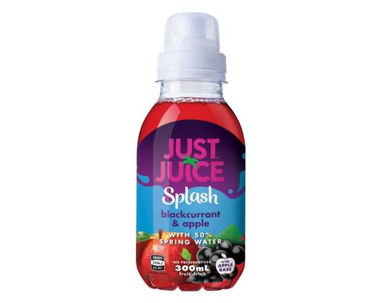 Just Juice Splash Blackcurrant