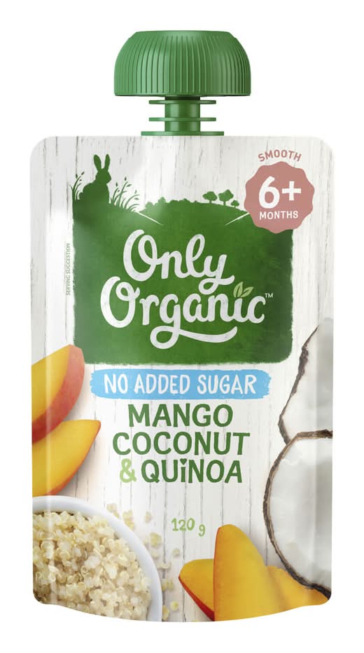 Only Organic Mango Coconut and Quinoa (120g)