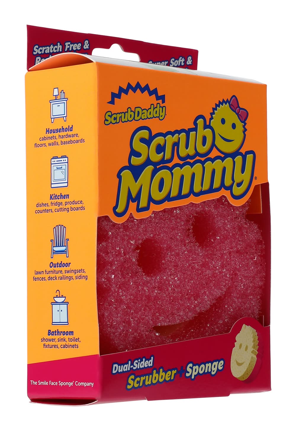 Scrub Mommy® Dual-Sided Scrubber + Sponge