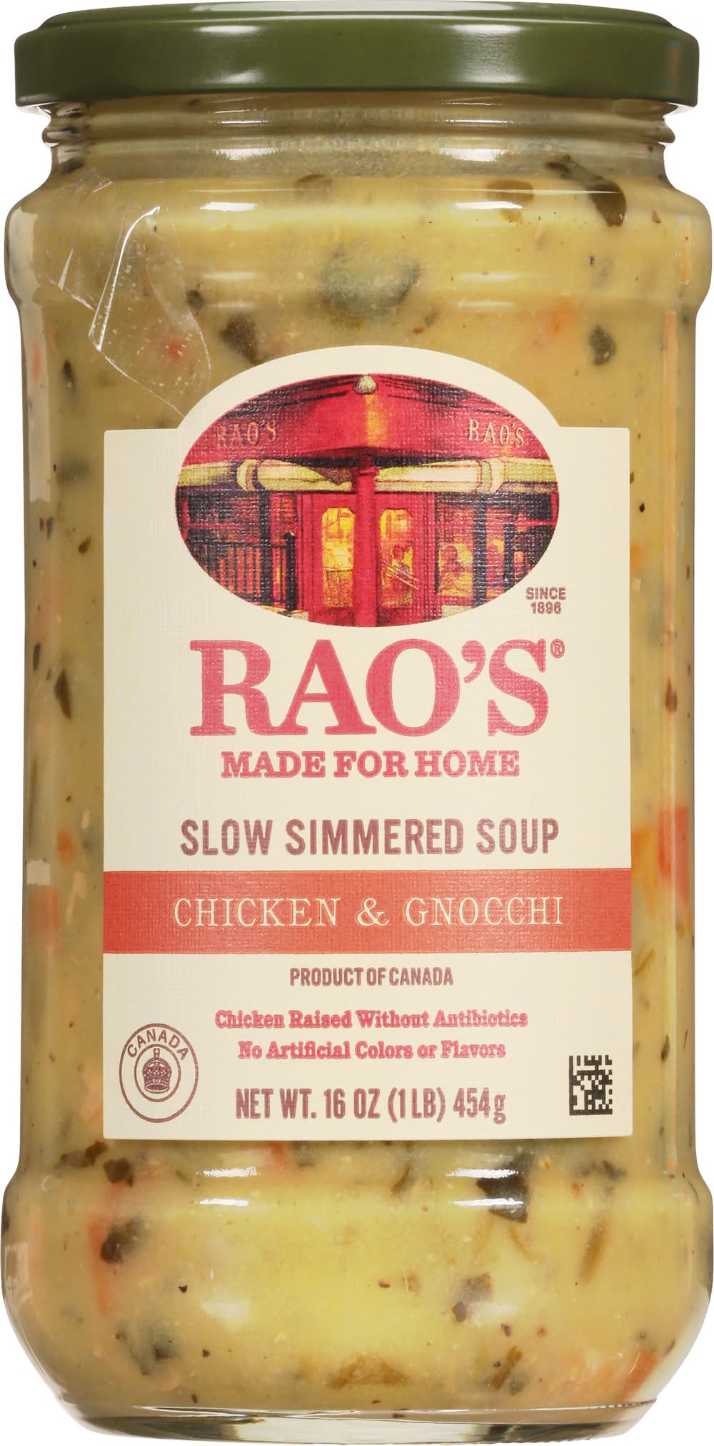 Rao's Homemade Slow Simmered Soup, Chicken & Gnocchi (1 lbs)