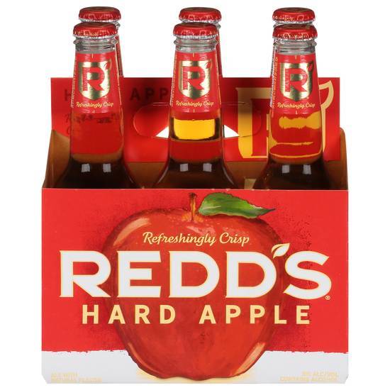 Redd's Hard Apple Natural Beer (6 ct, 12 fl oz)