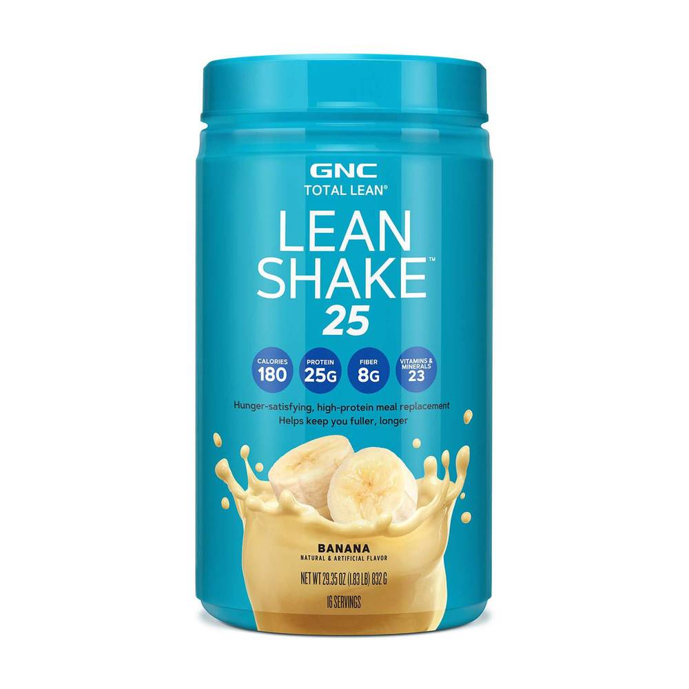 Gnc Total Lean Lean Shake 25 Protein Powder (29.35 oz) (banana)