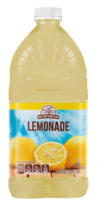 Nature's Nectar Conventional Juice, Lemonade (64 fl oz)