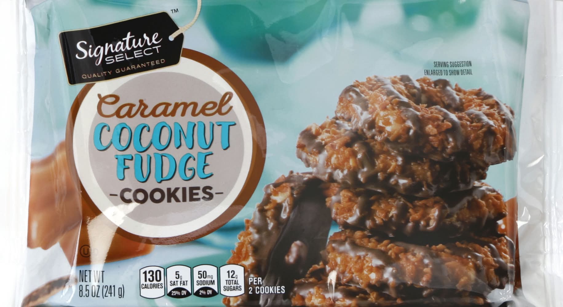 Signature Select Cookies, Caramel Coconut Fudge (8.5 oz)