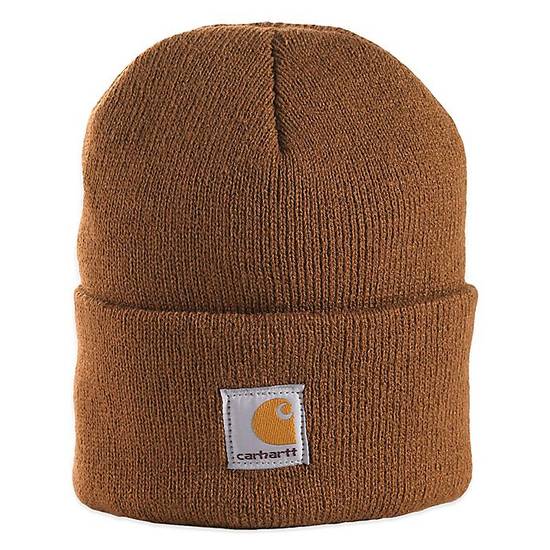 Carhartt® Infant/Toddler Foldover Knit Hat in Brown