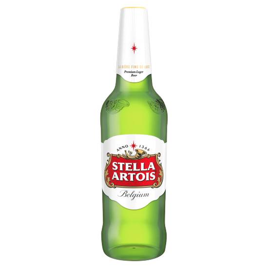 Stella Artois Belgium Premium Lager Beer (660ml)