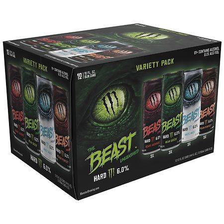 The Beast Unleashed Variety pack Hard Beverage (12 pack, 12 fl oz)hard