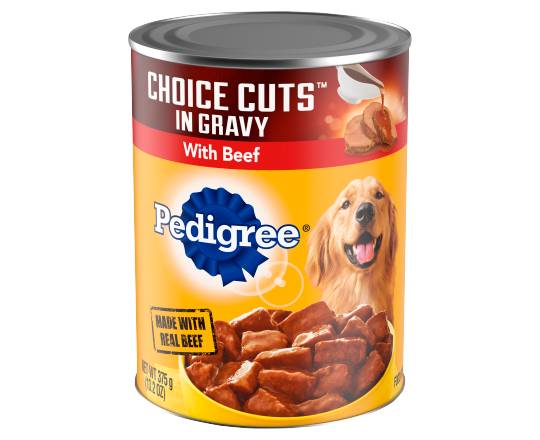 Pedigree Choice Cuts in Gravy With Beef Wet Dog Food (13.2 oz)