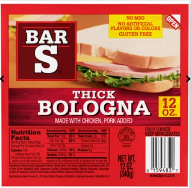 Bar-S Thick Bologna (12 oz)