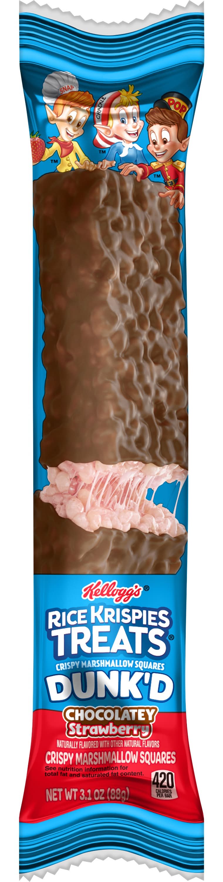 Kellogg's Rice Krispies Treats Dunk'd Marshmallow Snack Bar (3.2 oz)