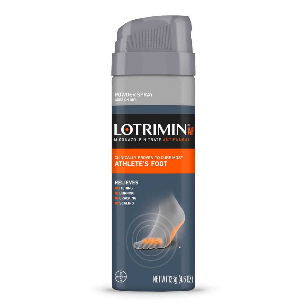 Lotrimin Af Athlete'S Foot Powder Spray, 4.6 Oz