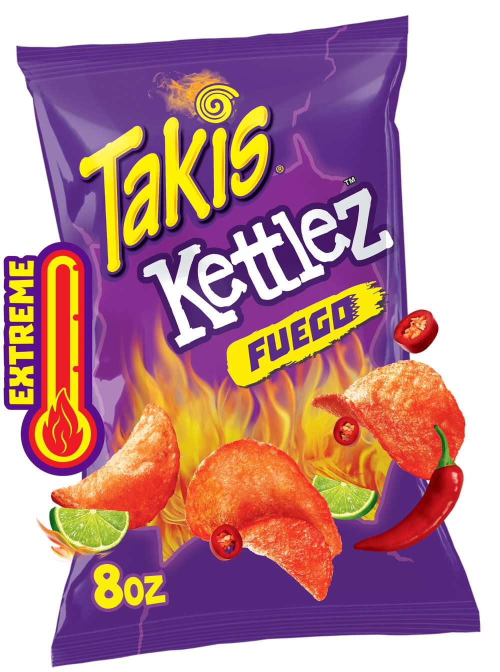 Takis Kettlez Potato Chips, Fuego (8 oz)