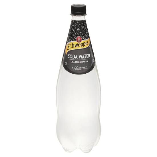 Schweppes Soda Water 1.1L