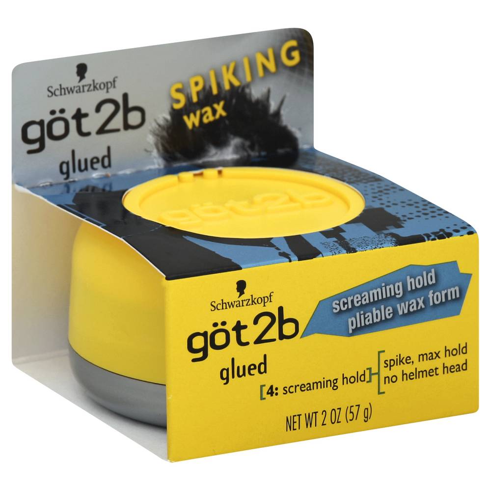 Schwarzkopf Got2b Glued Spiking Hold Hair Styling Wax