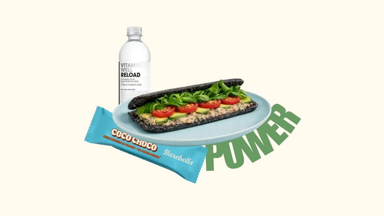 💪 MENU Power (Sandwich protéiné + boisson + barre protéinée)