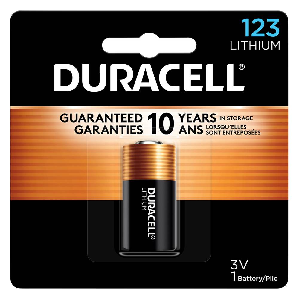 Duracell 123 3v Lithium Battery