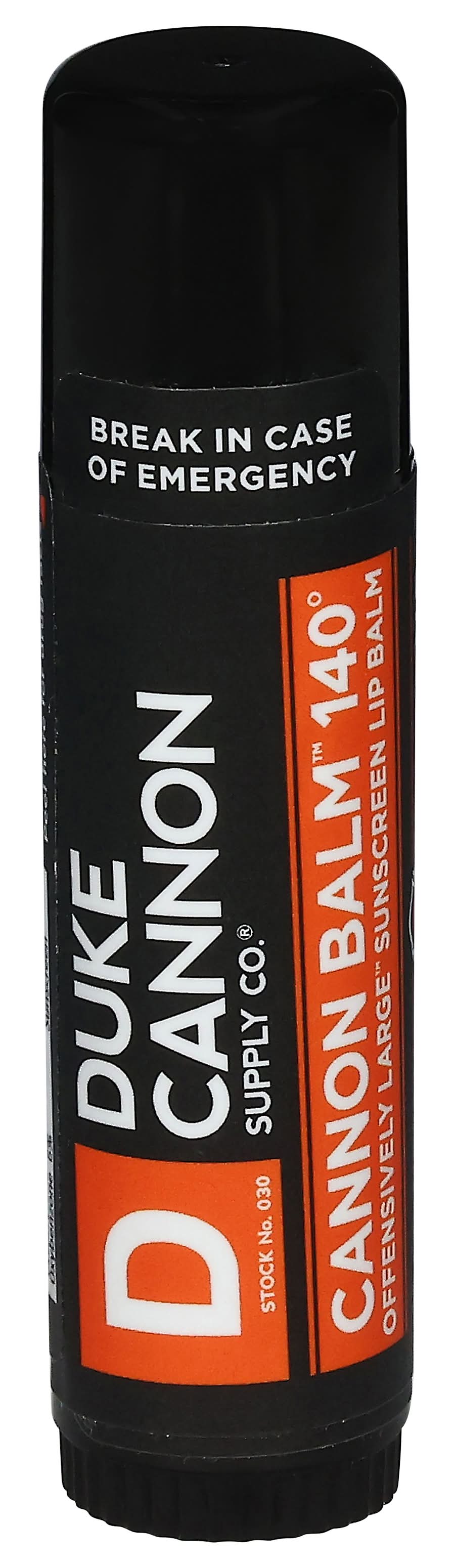 Duke Cannon Spf 30 Cannon Lip Balm 140 (0.56 oz)