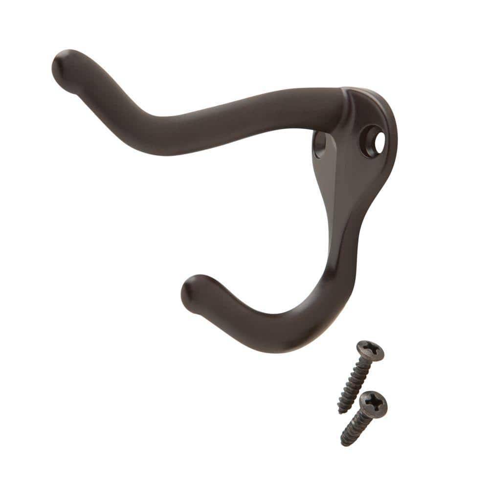 Everbilt Oil-Rubbed Bronze Coat And Hat Hook