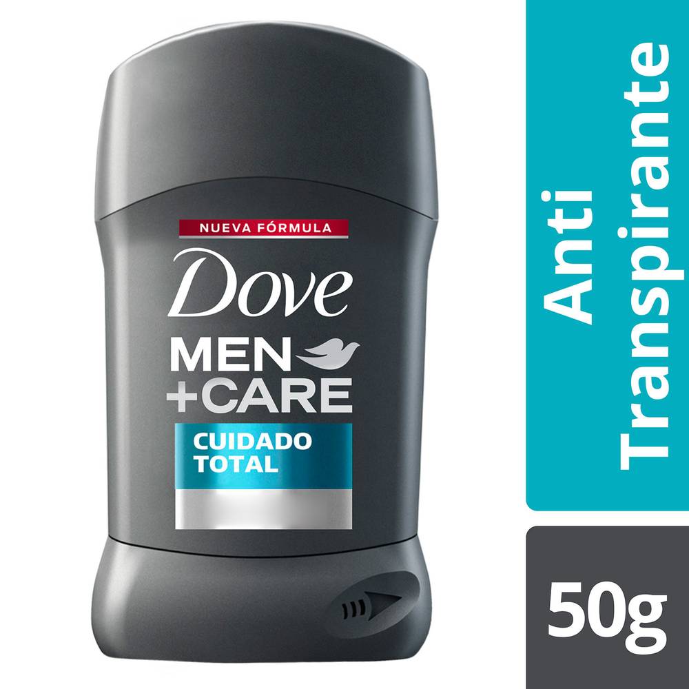 Dove men desodorante en barra cuidado total (50 g)