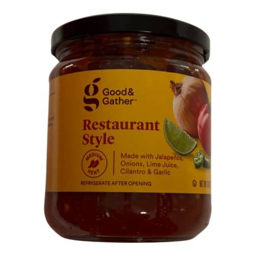 Good & Gather Medium Restaurant Style Salsa (16 oz)