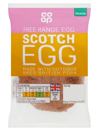 Co-op British Pork & Egg Scotch Egg (113g)