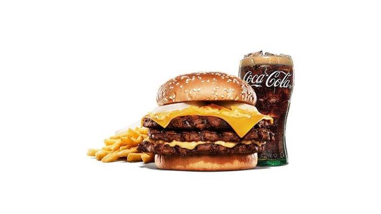 チーズ&チーズ ビッグマウスセット / Cheese&Cheese Big Mouth Burger Set