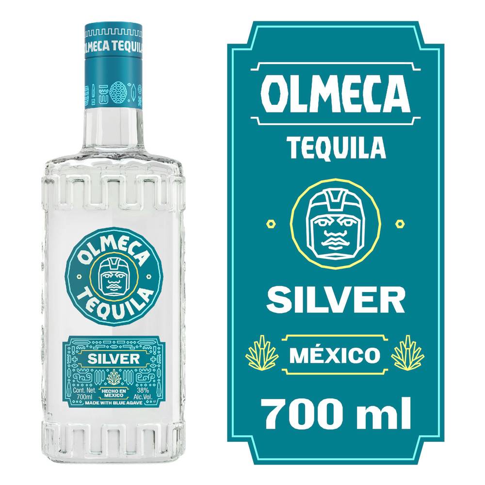 Olmeca tequila blanco (botella 700 ml)