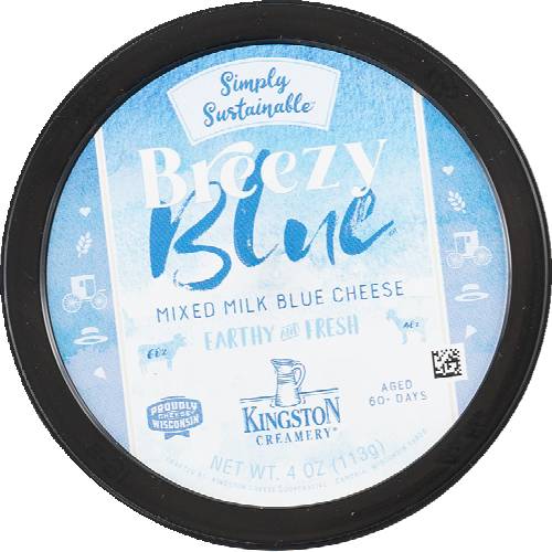 Kingston Creamery Breezy Blue Cheese Crumbles