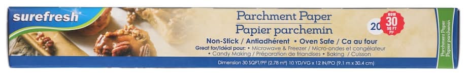 Surefresh 30 Square Feet Parchment Paper, 1-ct.