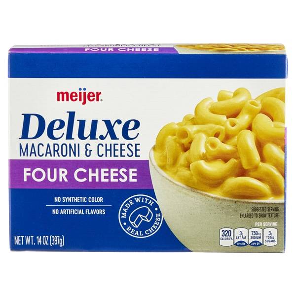 Meijer Deluxe Four Cheese Mac & Cheese