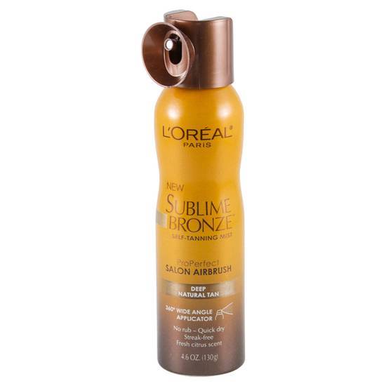 L'Oréal Self-Tanning Mist Deep Natural Spray Tan (4.6 oz)