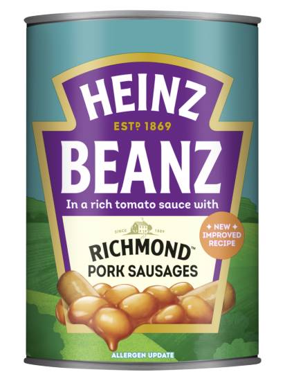 Heinz Baked Beans & Richmond Pork Sausages (415g)