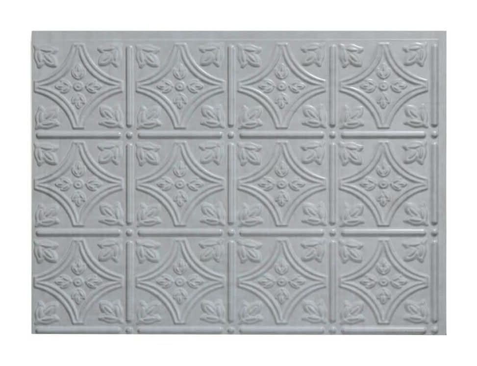 Fasade Traditional 1 Cashmere 18.25 In. X 24.25 In. Vinyl Backsplash Panel