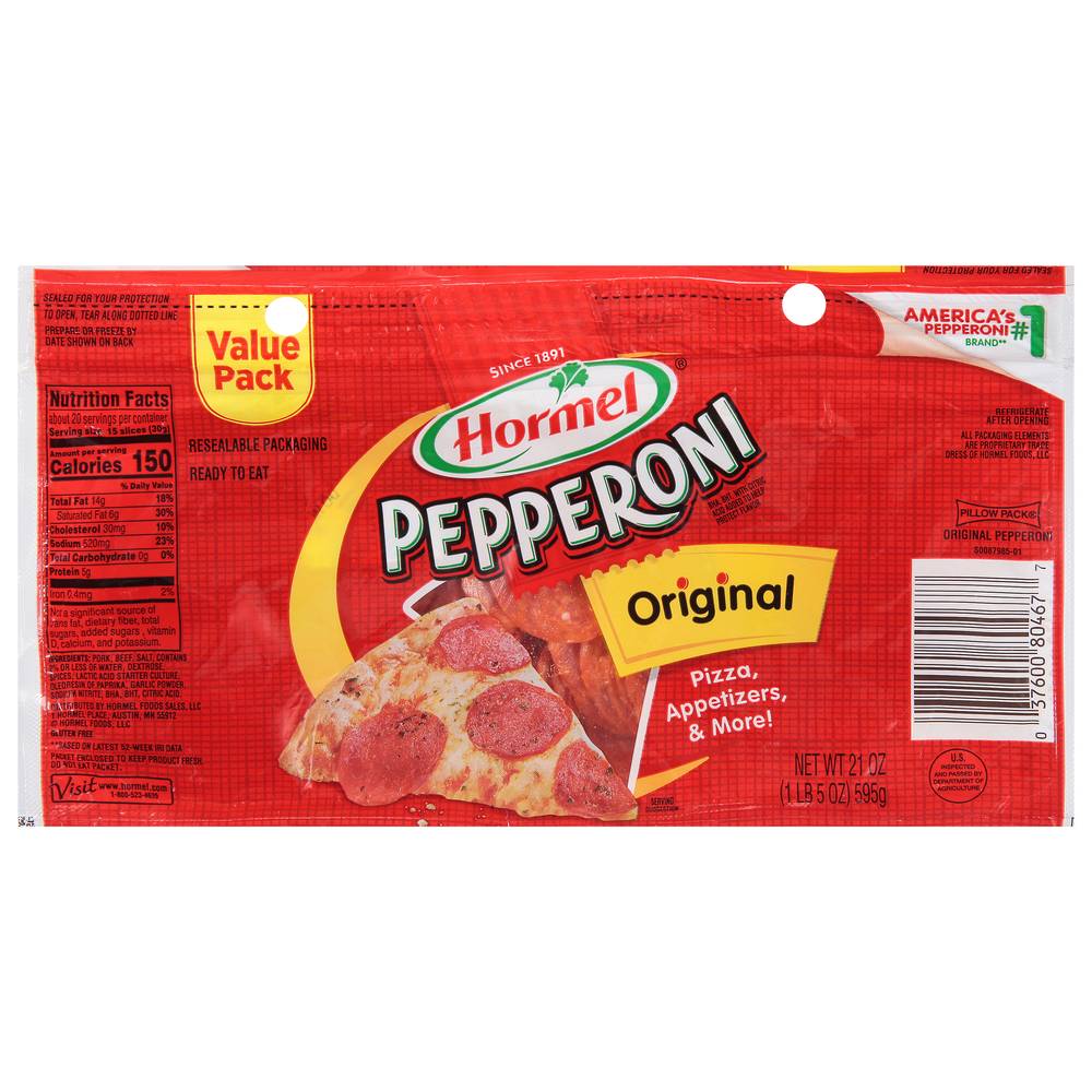 Hormel Original Pepperoni (21 oz)