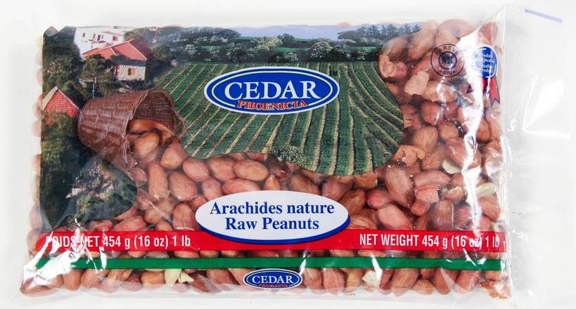 Cedar · Raw peanuts - Arachide crue (454 g - 454GR)