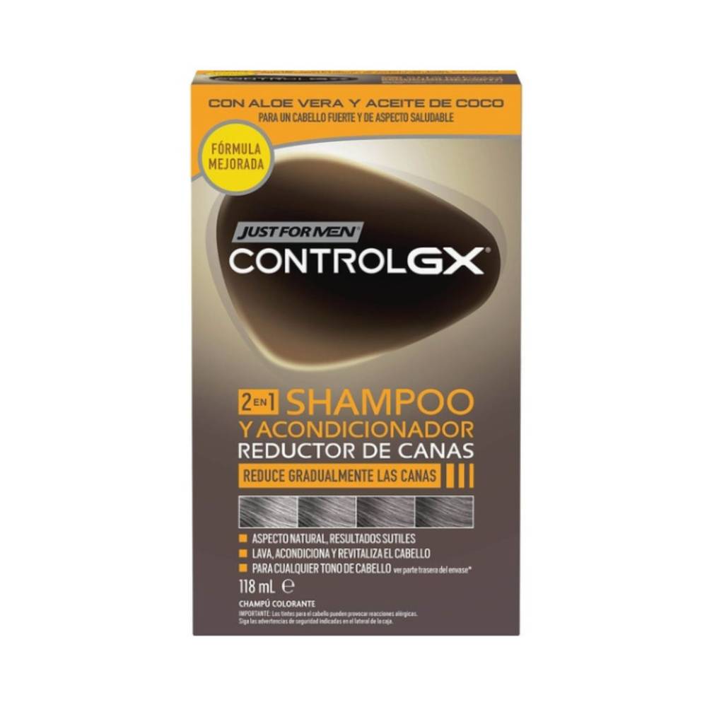 Champú y acondicionador CONTROLGX reductor de canas bote 118 ml