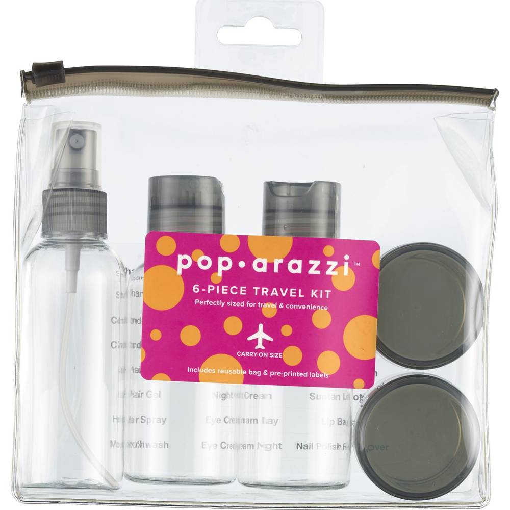 Pop-Arazzi Travel Kit, 6 Ct