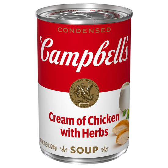 Campbell's Condensed Cream Of Chicken With Herbs Soup (10.5 oz)
