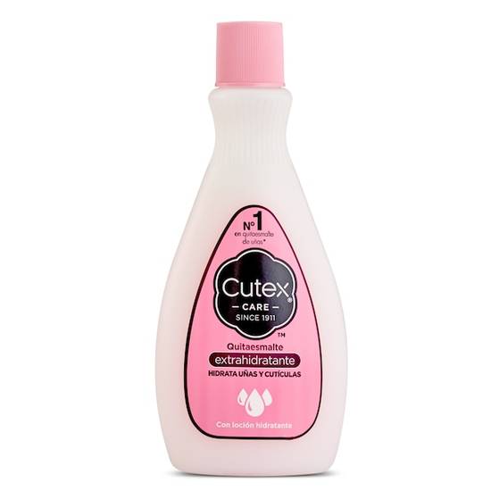 Quitaesmalte extrahidratante Cutex botella 200 ml