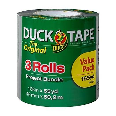 Duck Brand 1.88" X 55 Yd Silver Duct Tape (3 ct)