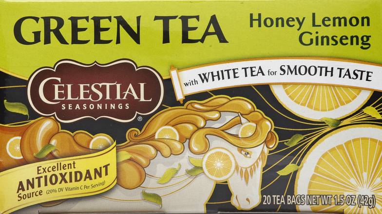Celestial Seasonings Honey Lemon Ginseng Green Tea (20 ct, 1.5 oz)