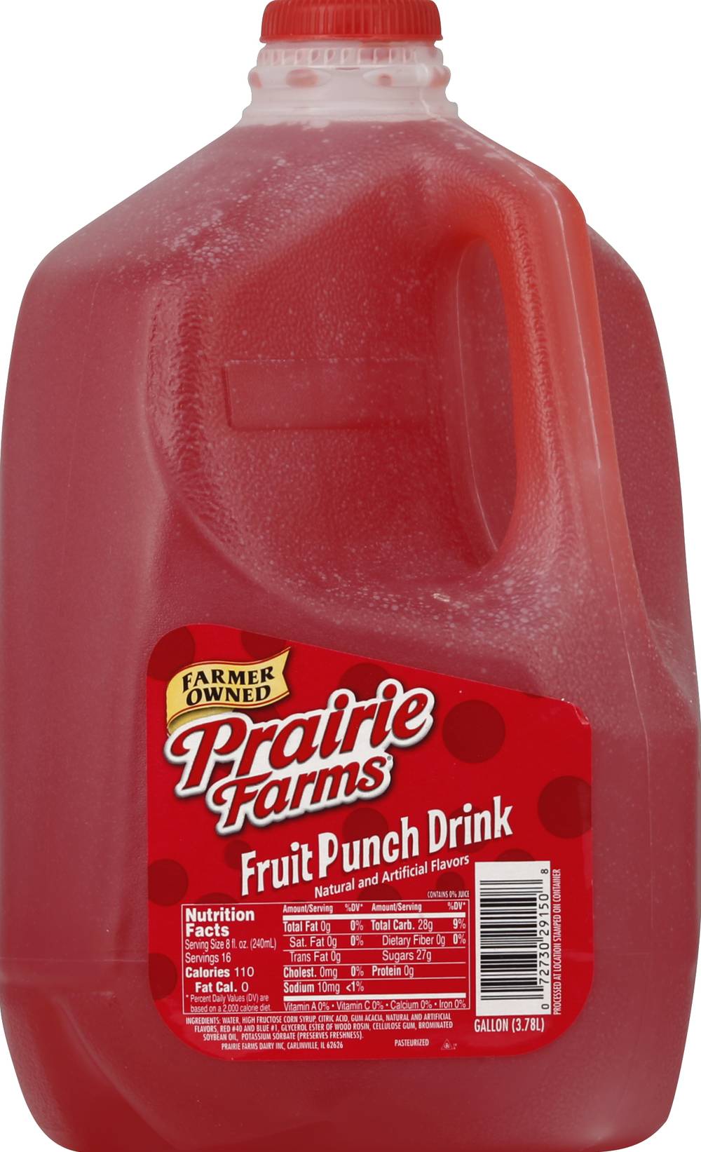 Prairie Farms Fruit Punch Drink (1 gal)