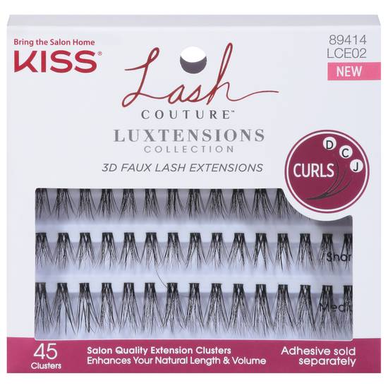 Kiss 3d Faux Luxtensions Collection Lash Extensions