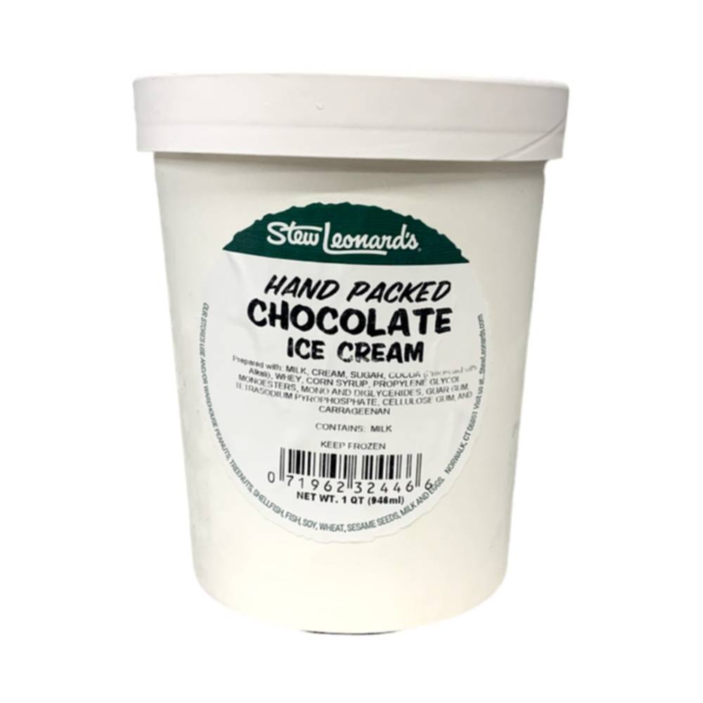 Stew Leonard's Hand Packed Chocolate Ice Cream (32 fl oz)