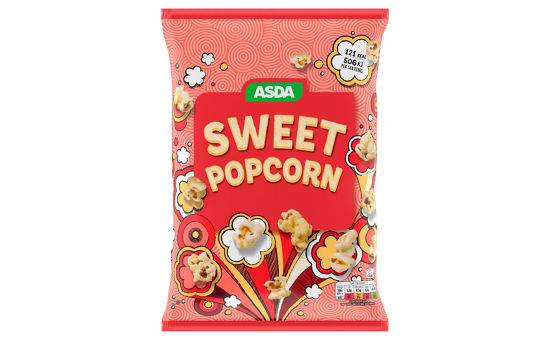 ASDA Sweet Popcorn 100G