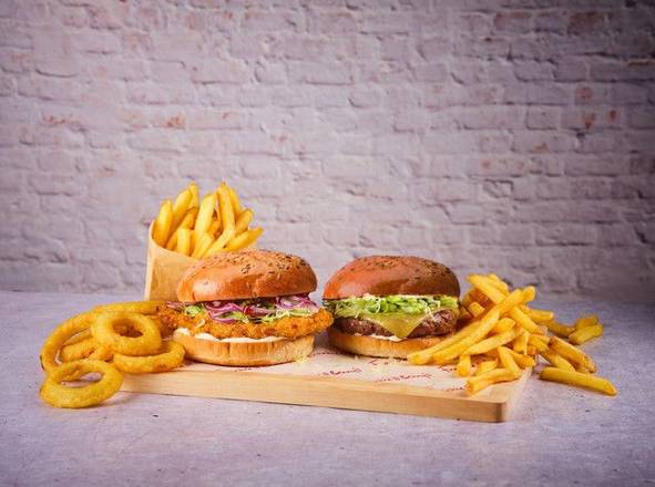Burger Meal Deal for 2: